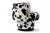 Contemporary Caos Accent Chair in Cow Furry Velvet from Moanne For Sale - Image 3 of 6
