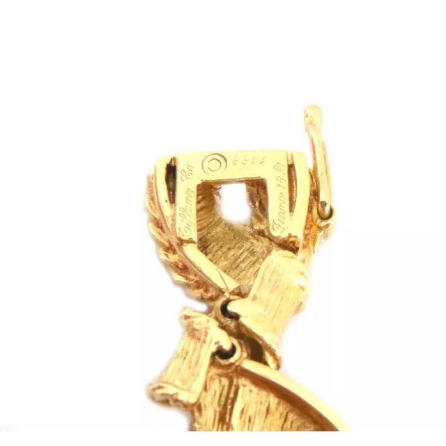 Tiffany & Co . France Necklace Vintage 18k Yellow Gold Fancy Link Collar For Sale In Miami - Image 6 of 6