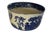 Antique Buffalo Pottery Blue Willow Oatmeal Berry Bowl - Semi-Vitreous Made in Usa 1917 For Sale - Image 4 of 7