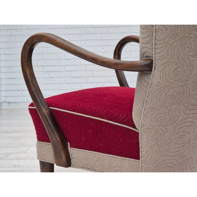 Vintage Danish Chair by Alfred Christensen for Slagelse Møbelværk, 1960s For Sale - Image 10 of 18