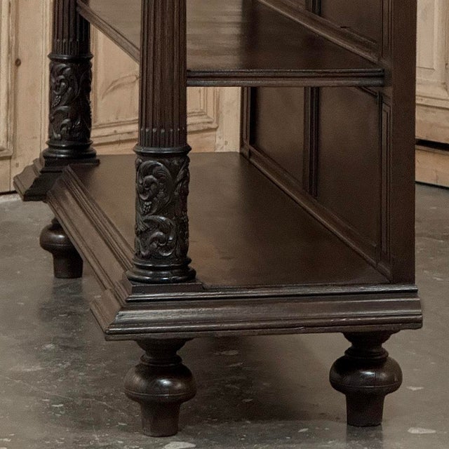 19th Century French Renaissance Revival Henry II Style Server For Sale - Image 14 of 18