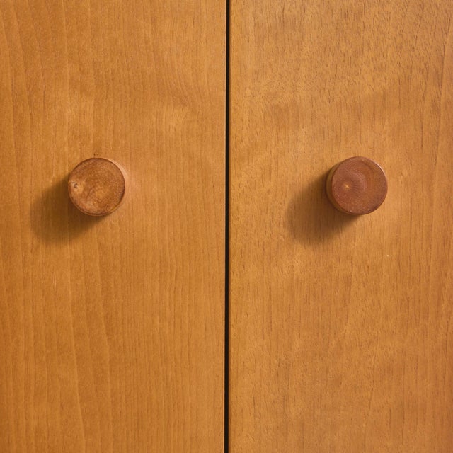 Italian Walnut 'Scuderia' Sideboard Attributed to Carlo Scarpa for Bernini, 1970s For Sale - Image 12 of 13