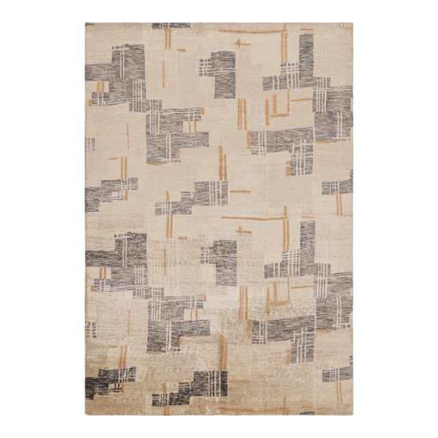 Rug & Kilim’s Abstract Rug in an All Over Geometric Pattern For Sale