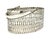 Shabby Chic Vintage International Silver Silver-Plated Oval Pierced Basket With Swing Handle — Traditional / English Country / Cottage For Sale - Image 3 of 13