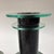 Ebony 1980’s Post Modern Memphis Milano Marble and Lucite Candle Holders For Sale - Image 8 of 9