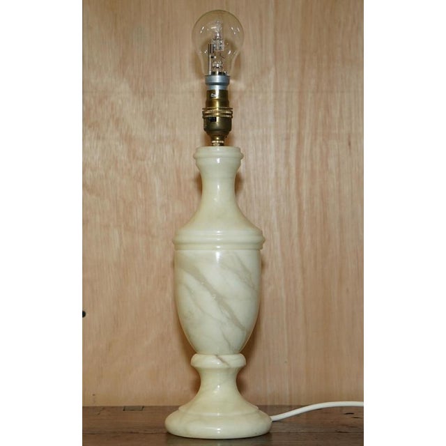 Italian Victorian Urn Style Marble Table Lamp, 1960s For Sale - Image 3 of 10