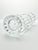 1990s Vintage French Contemporary Postmodern-Style Cylinder Column Cut Crystal Vase For Sale - Image 5 of 7