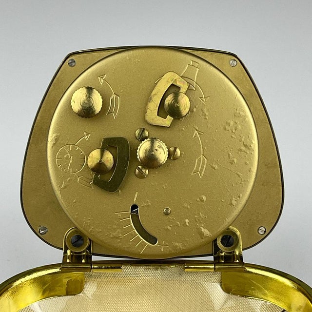 Mid-Century Modern Vintage Travel Alarm Clock by Schatz, Germany, 1970s For Sale - Image 3 of 18