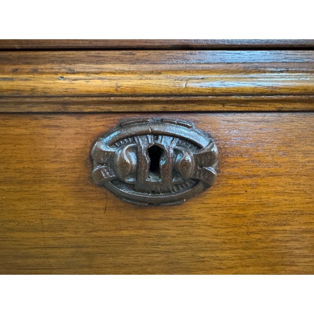 Brown 1880s Eastlake Walnut Dresser For Sale - Image 8 of 10