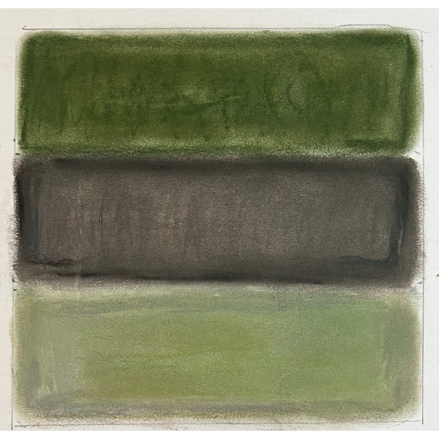 The Studies, 2021, Chalk Pastel on Mixed Media Paper For Sale - Image 4 of 7