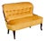 Mid-Century Sofa in Yellow For Sale