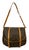 Vintage Louis Vuitton Monogram Samur 43 Messenger Shoulder Bag in good condition. Signature monogram canvas in brown and...