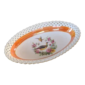 Vintage Schumann Bavaria Reticulated Bowl
