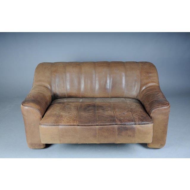 DS44 2-Seater Sofa in Buffalo Leather from de Sede, 1970s For Sale - Image 11 of 18