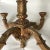 Wood Antique Italian Carved Giltwood Chandelier With Timeworn Gilding, Late 19th Century For Sale - Image 7 of 10