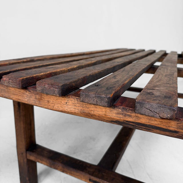 Antique French Display Bench, 1900s For Sale - Image 13 of 16