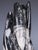 15th Century & Earlier Hand-Carved Orthoceras Fossil Sculptures in Black Limestone, Morocco, Set of 2 For Sale - Image 5 of 15