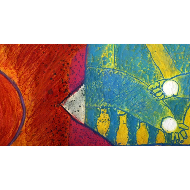 1980s Le Reve de Jacob, Theo Tobiasse Etching For Sale - Image 5 of 6