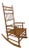 Antique Ladder-Back or Spindle-Back Rocking Chair For Sale