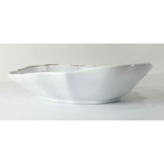 19th Century 19th Century German Meissen Floral Decorated Bowl For Sale - Image 5 of 11