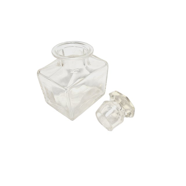 Glass Biedermeier Crystal Tea Box, Germany, 1890s For Sale - Image 7 of 18