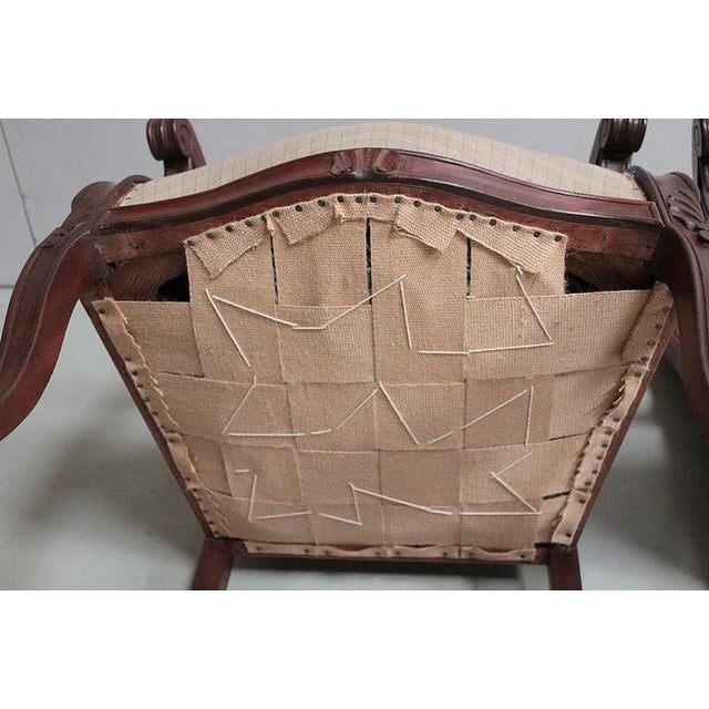 Napoleon III Armchairs, Set of 3 For Sale - Image 16 of 17