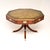 Large Antique Military Campaign Drum Table with Leather Top, 1950 For Sale - Image 11 of 11