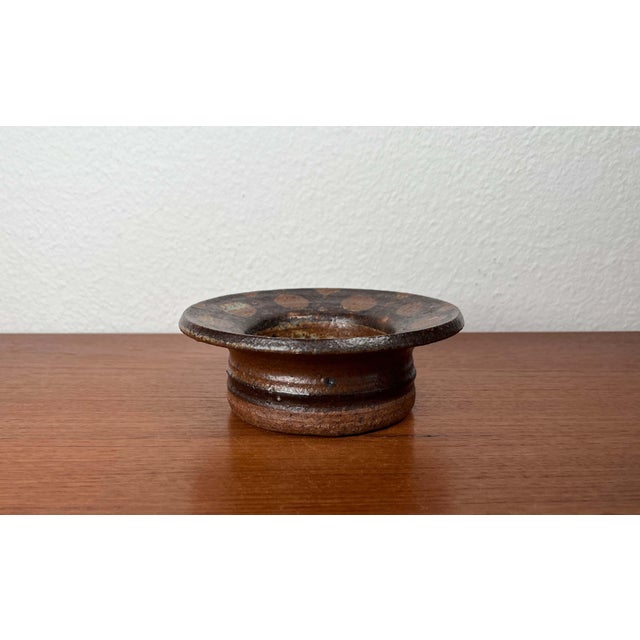 Mid-Century Modern Mid-Century Modern Danish Studio Pottery Bowl by Lisbeth Sallingboe for Jelling Keramik, 1960s For Sale - Image 3 of 18
