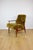 Vintage Lis Armchair with Olive Long Hair Rudy Boucle from Henryk Lis, 1970s For Sale - Image 4 of 13