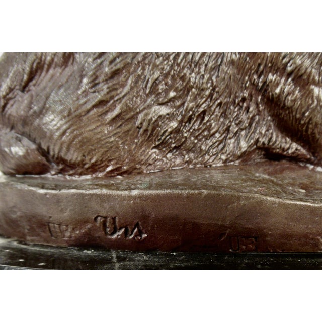 Chevre Allongee (Reclining Goat) C.1860 Sculpture For Sale - Image 9 of 9