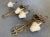 Shabby Chic Vintage Large La Barge Hollywood Regency Style Brass 2-Light Wall Sconces - A Pair For Sale - Image 3 of 11