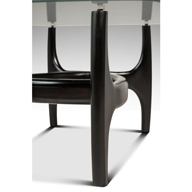 Set of Two (2) MCM Sculptural Biomorphic Side Tables / End Tables After Adrian Pearsall for Craft Associates in Ebony, Usa, C. 1960s For Sale - Image 14 of 18
