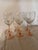 Pink Pitcher and 6 Pink Wine Glasses For Sale - Image 4 of 6