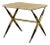 Italian Cane Top Side Table For Sale