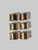 1960s Textured Brass Napkin Rings, 1960, Set of 6 For Sale - Image 5 of 5