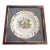 Antique English Staffordshire Strawberry Plate in Custom Rosewood Display Box For Sale