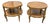 Mid 20th Century Two-Tiered Side Tables, Pair For Sale