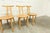 Minimalist Chairs in Light Wood, Italy, 1980s, Set of 3 For Sale - Image 13 of 18