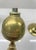 American Pair of 19th Century Brass Whale Oil Lamps, Double Tube Burner For Sale - Image 3 of 6