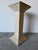 Coastal 1980s Vintage Pencil Reed Rattan Pedestal Plant Stand – Coastal Organic Style For Sale - Image 3 of 11