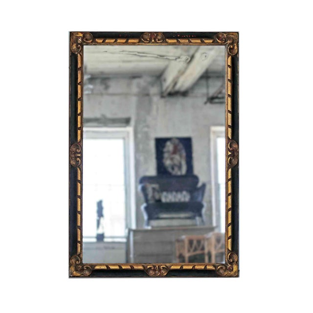 Italian Antique Mirror Carved and Gilt For Sale - Image 4 of 8