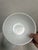 White 1950s Pyrex True Opal White Nesting Mixing Bowl Unmarked Milk Glass No Pattern For Sale - Image 8 of 9