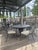 Restoration Hardware Outdoor Dining Set For Sale - Image 12 of 12
