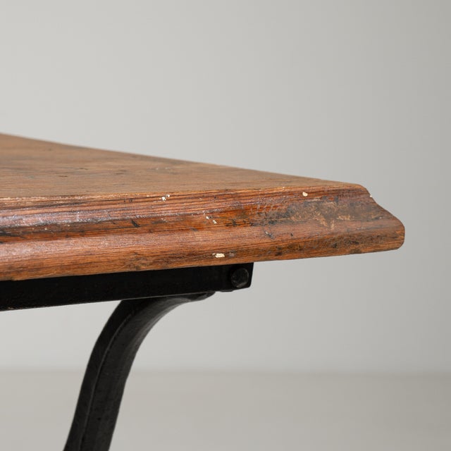 Cast Iron Bistro Table, Antique, France, 20th Century For Sale - Image 4 of 13