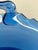 Early 20th Century Le Smith Mount Pleasant Cobalt Blue Glass Plates With Handles Set of Five For Sale - Image 17 of 18