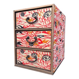 Vintage Japanese Mini Chest of Drawers, 1950s For Sale