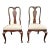 Pair Ethan Allen Georgian Court Cherry Dinning Chairs For Sale