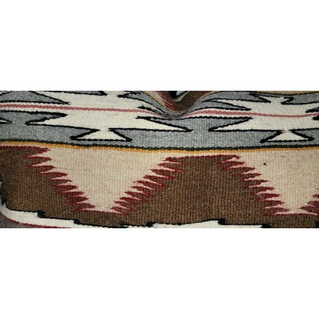 1940s Pair of Beautiful Weaving Pillows For Sale - Image 4 of 5