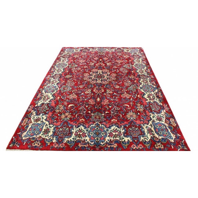 Textile Middle Eastern Hand-Knotted Rug For Sale - Image 7 of 7