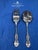 Silver-Plated Serving Cutlery with Russell Pattern from Mappin & Webb, Set of 2 For Sale - Image 3 of 4